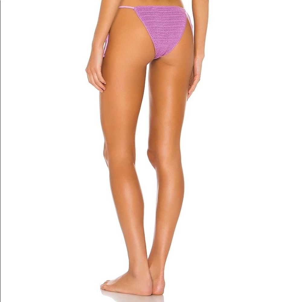 REVOLVE Tularosa Genie Panty Bikini Bottom in Lavender Size L - Picture 4 of 7